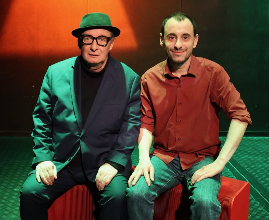 Christophe et Théo Sigognault sur scène